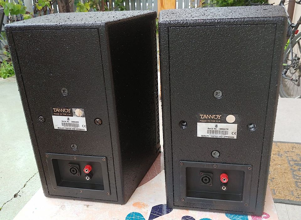 Tannoy I8 incinte boxe difuzoare RCF JBL Bose 18sound Faital B&C FBT Dynacord