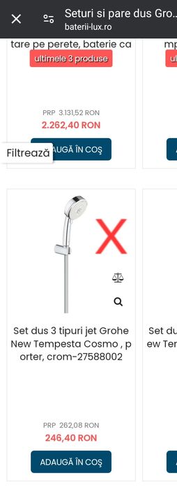 Okazie!Vand baterii Grohe sigilate  (Germania)