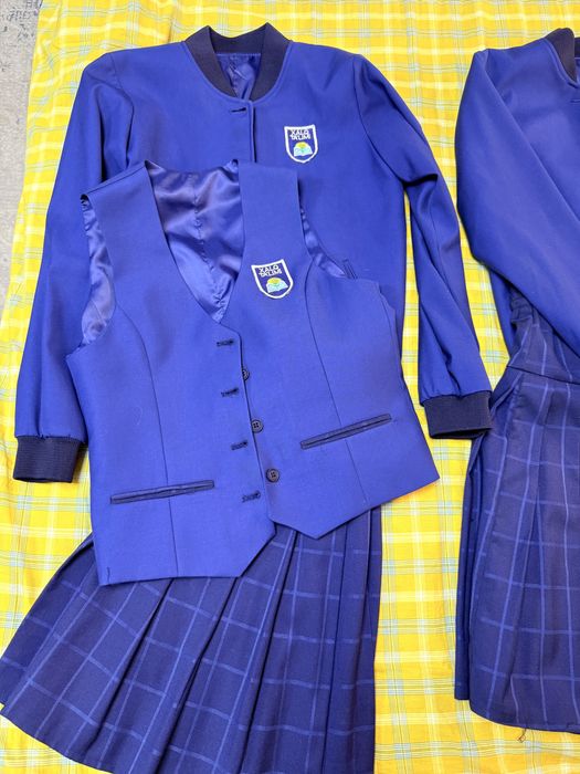 Maktab forma Yubka jaket Kastyum
