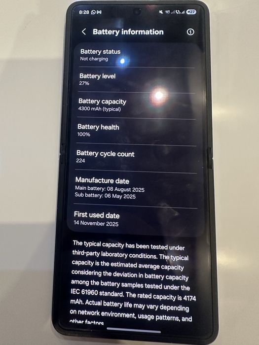 Samsung z flip 7 garantie