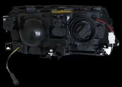 Тунинг кристални фарове за BMW E46 седан (2001-2005) - черни