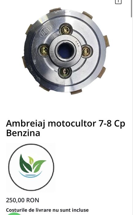 Vand ambreaj motocultor 7-8 cai
