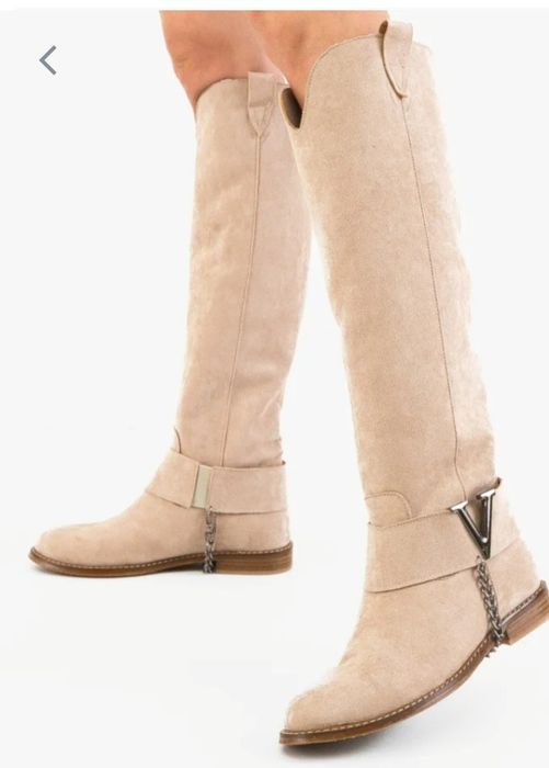 Дамски високи ботуши