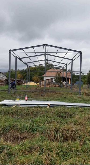 Vand hala completa sau doar structura metalica, 12m x 30m