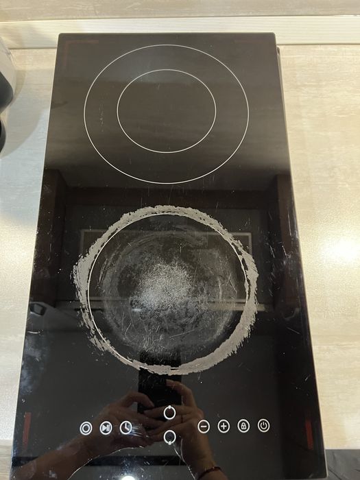 Двоен стъклокерамичен  плот Ариели