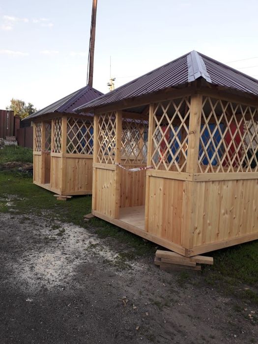 Беседки из дерева
