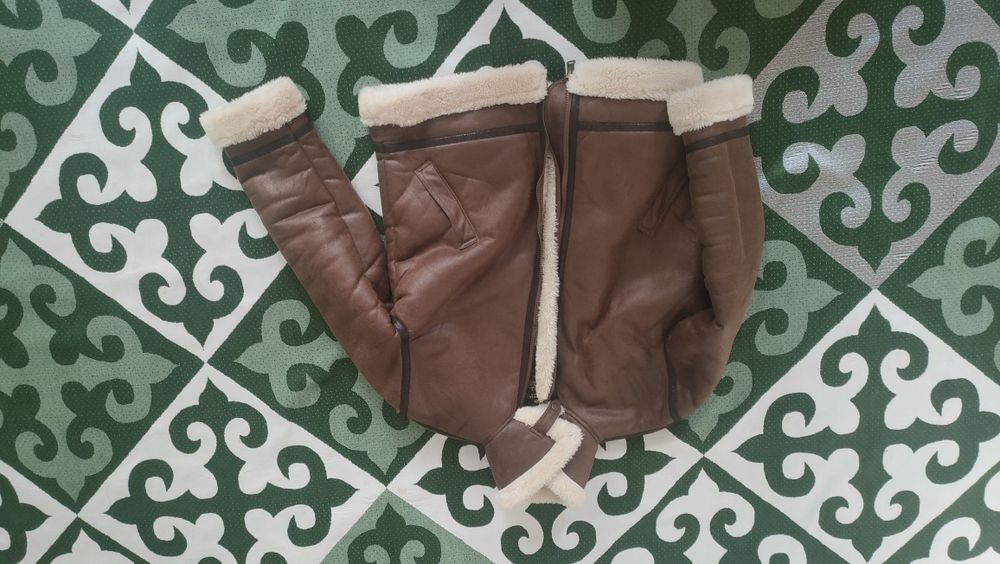 Дубленка бомбер B3  Alpha Industries