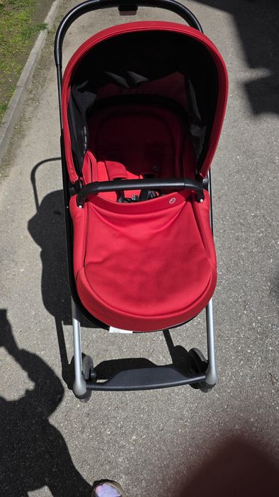 Бебешка количка Maxi-Cosi - Lila, Nomad Red