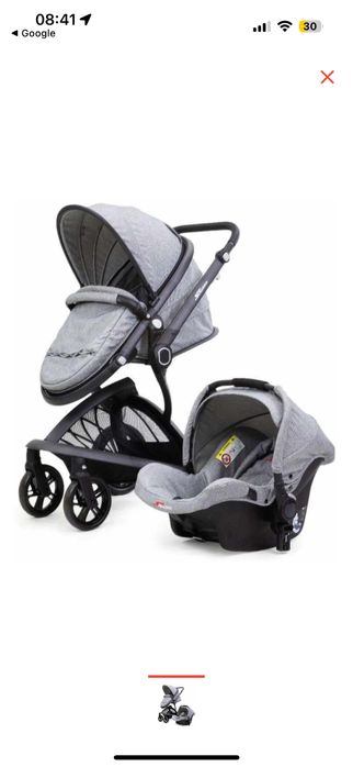 Коляска детская три в одном