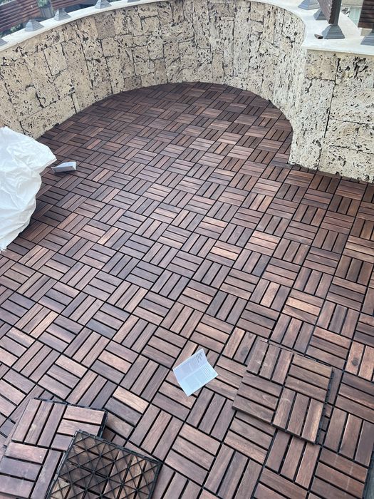 Редене на ламиниран и естествен паркет