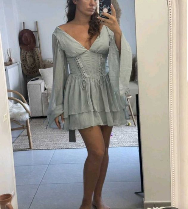 Рокля от шифон,М