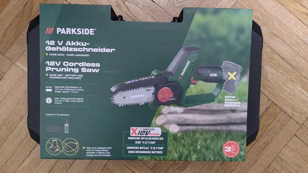 Drujba / mini drujba Parkside 12 V  PGHSA 12 C3