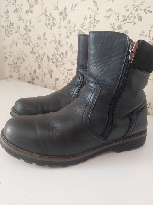 Коженная обувь на мальчика