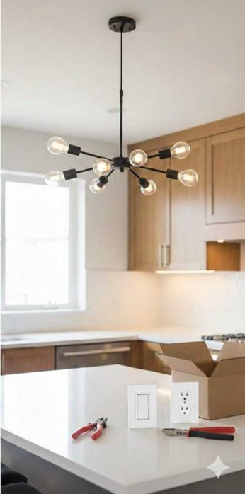 Electrician-Montaj Lustre,Prize,Suport TV(Disp. Seara și în Weekend)