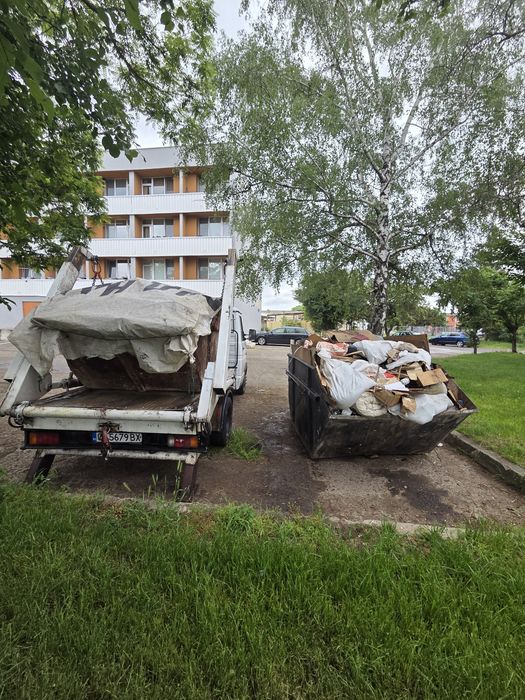 Контейнери за строителни отпадъци  малък камион