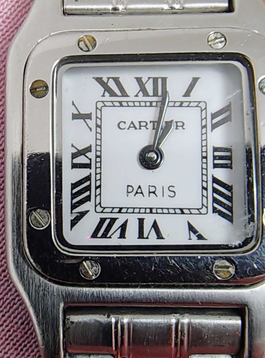 Ceas de mana dama Cartier aurit