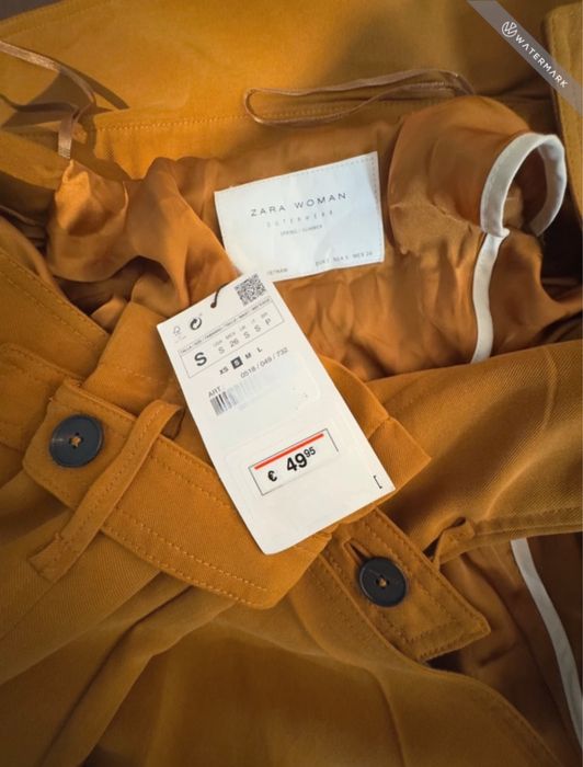 Pardesiu zara marimea s - nou cu eticheta
