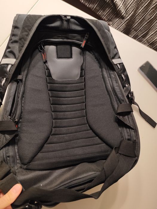 Rucsac moto MotoCorner tip carapace – design carbon, stare nou