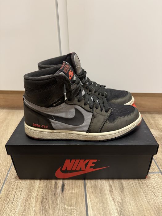 Jordan 1 Gore-Tex Grey and Black