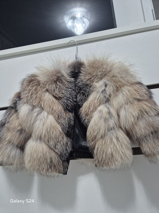 Vand blană naturală fetite 2-4 ani