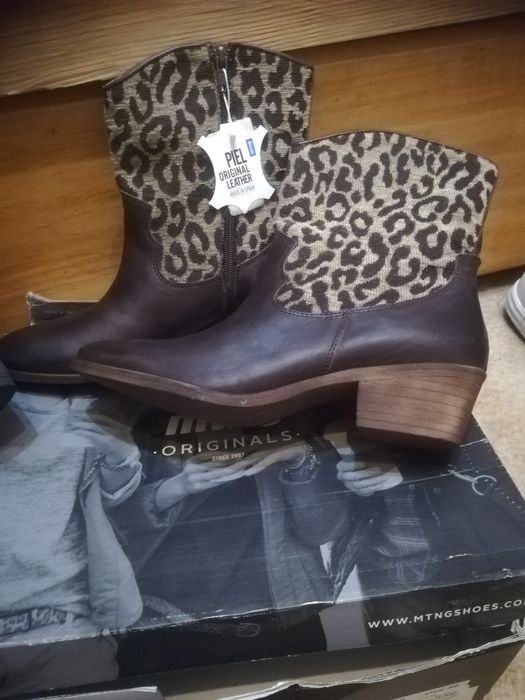 Нови боти ботуши с естествена кожа
