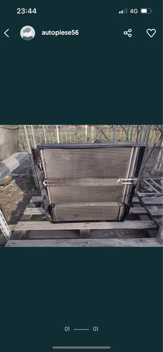 Radiator apa BMW X6 E71 3.5d piese dezmembrari
