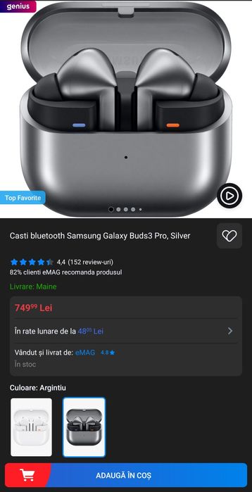 Samsung Galaxy Buds 3 Pro *noi* *sigilate*