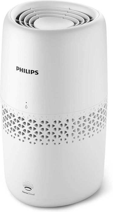Изпарителен овлажнител Philips серия 2000, хигиенично овлажняване, 99,97% по-малко бактерии, резервоар за вода 2 л, 190 мл/ч, ултра тих