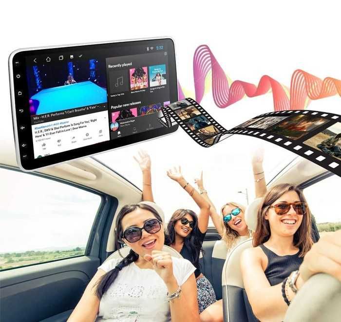 Мултимедия MP5 10" Аndroid 10 с GPS и Bluetooth