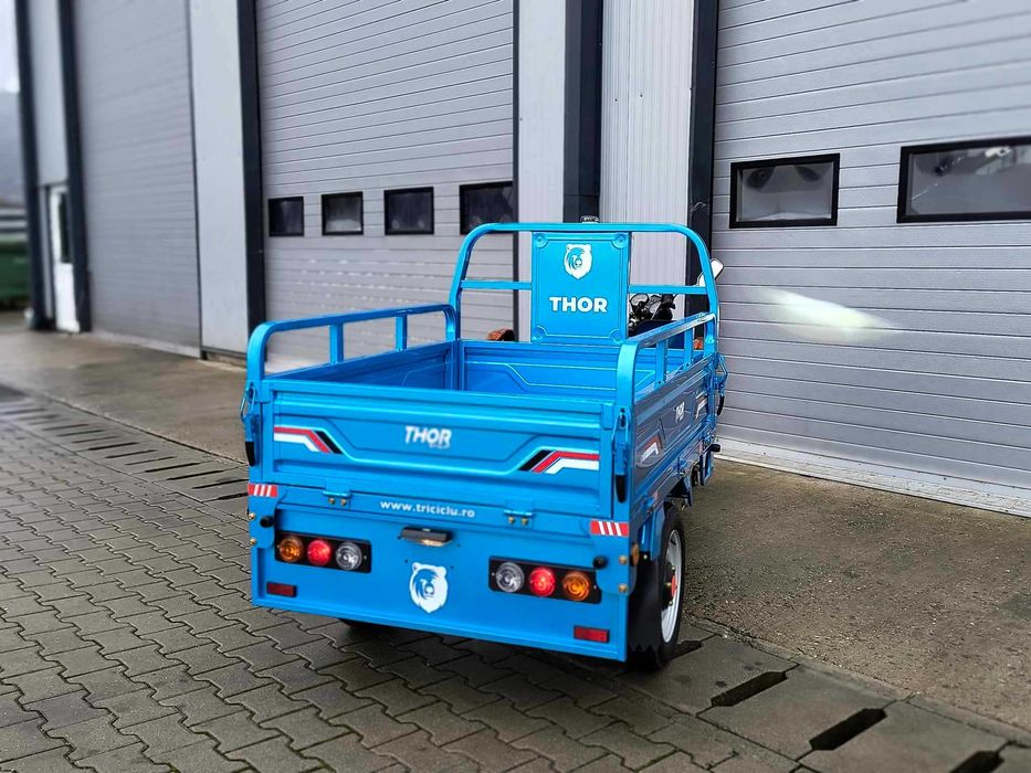 Triciclu electric nou Thor Star CIV inclus 1200 W Agramix