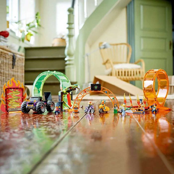 LEGO City Арена за каскади с два лупинга 60339 Лего
