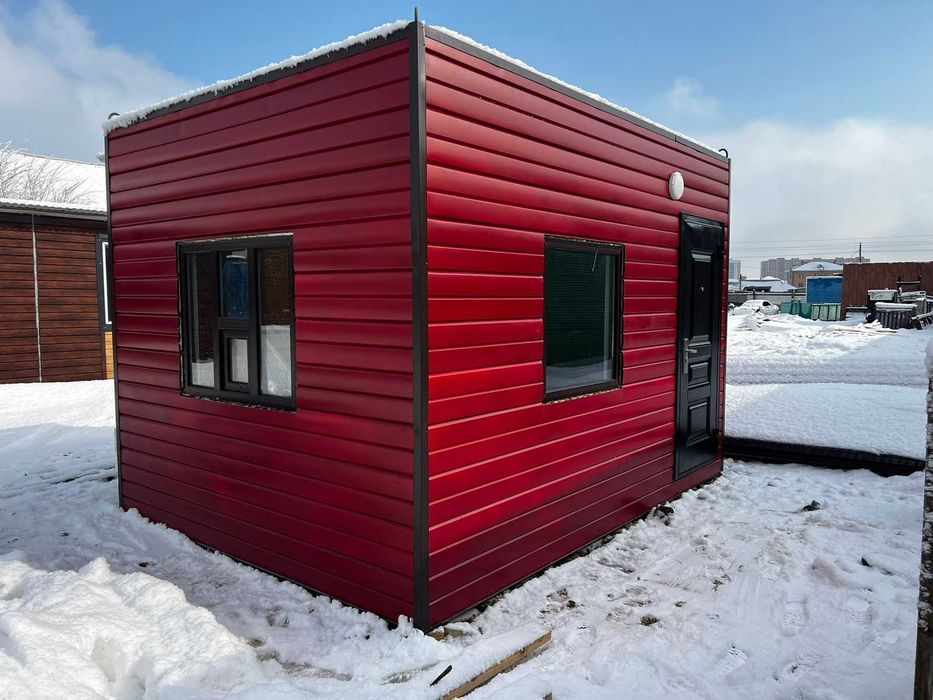 Бытовка 3м*4м с тамбуром