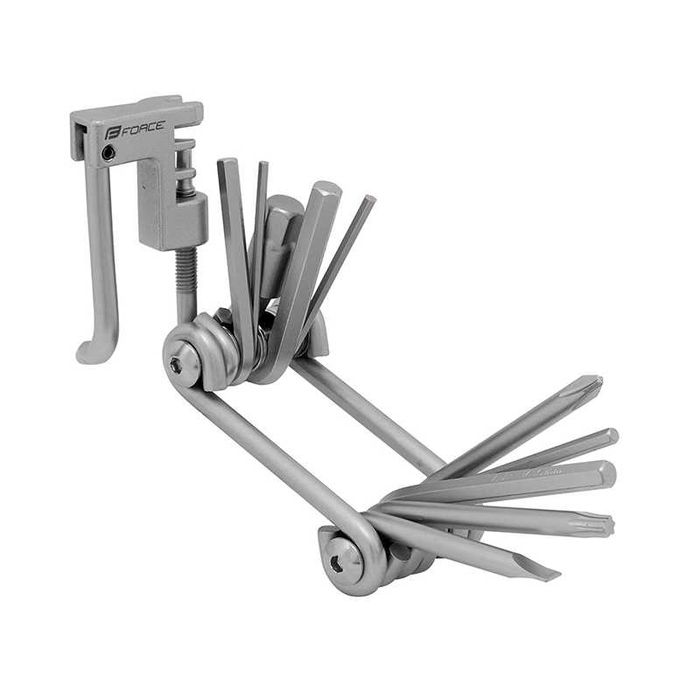Многофункционален инструмент за велосипед FORCE ECO - 11 функции