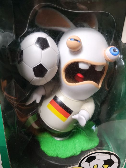 figurină de colecție Rabbids Verruckte Fussballla