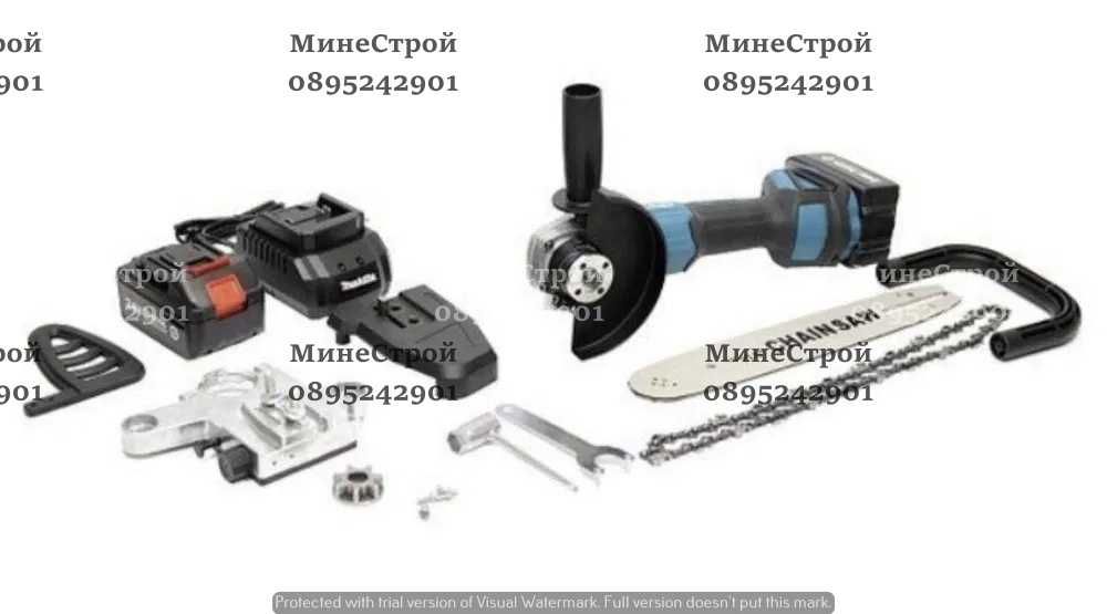 2 в 1 Ъглошлайф MAKITA 24V с 2 батерии 6.0Ah Макита резачка флекс