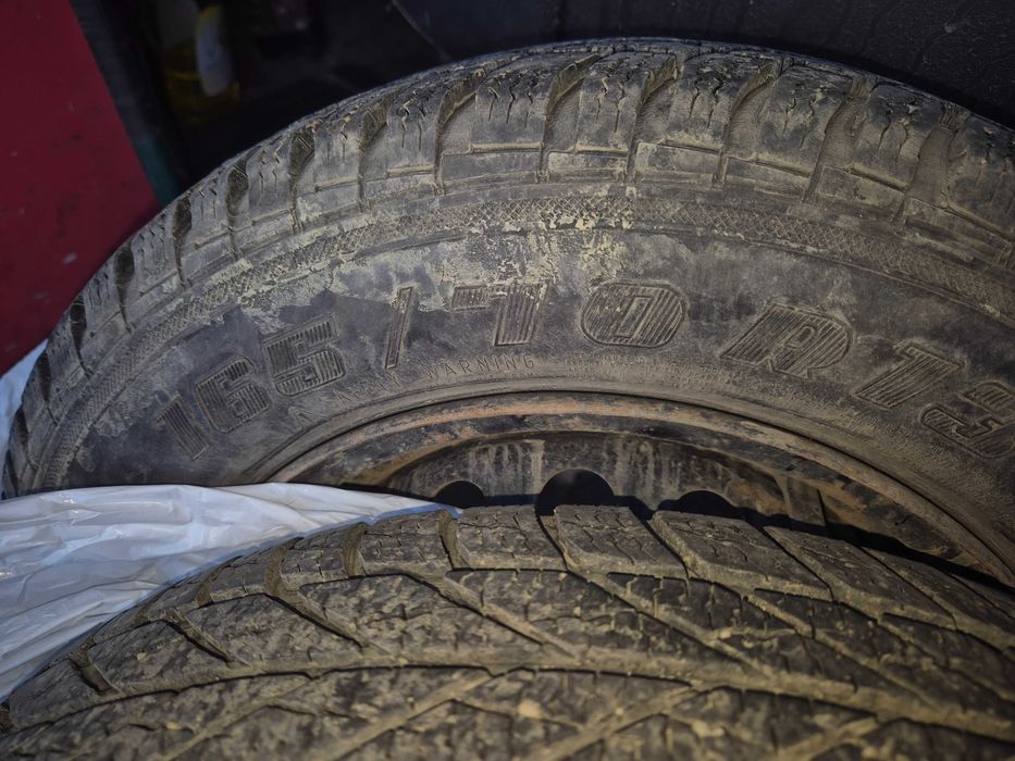 Зимни гуми със джантите 13 цола