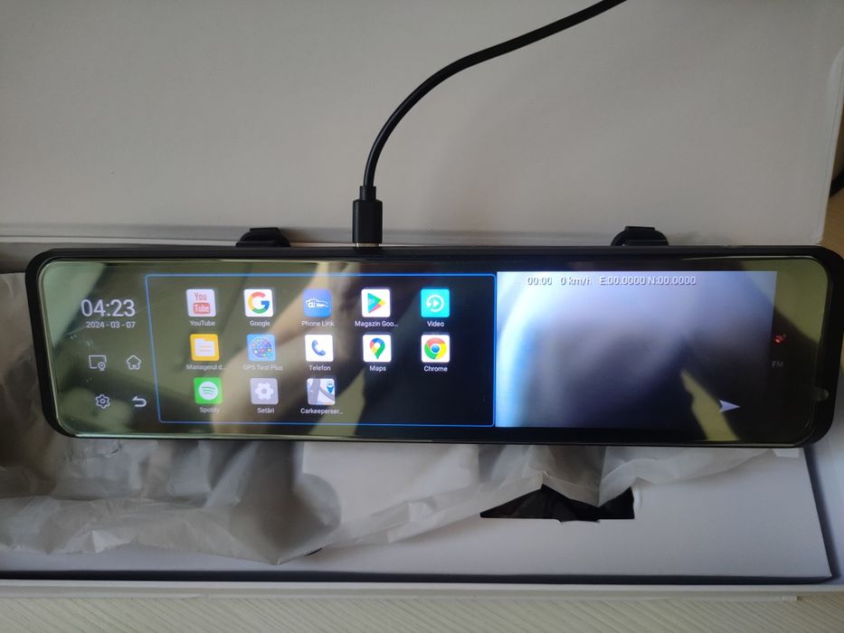 Uber, Taxi, Bolt ,Tableta+Camera bord  cu Android 13, slot sim 4G!