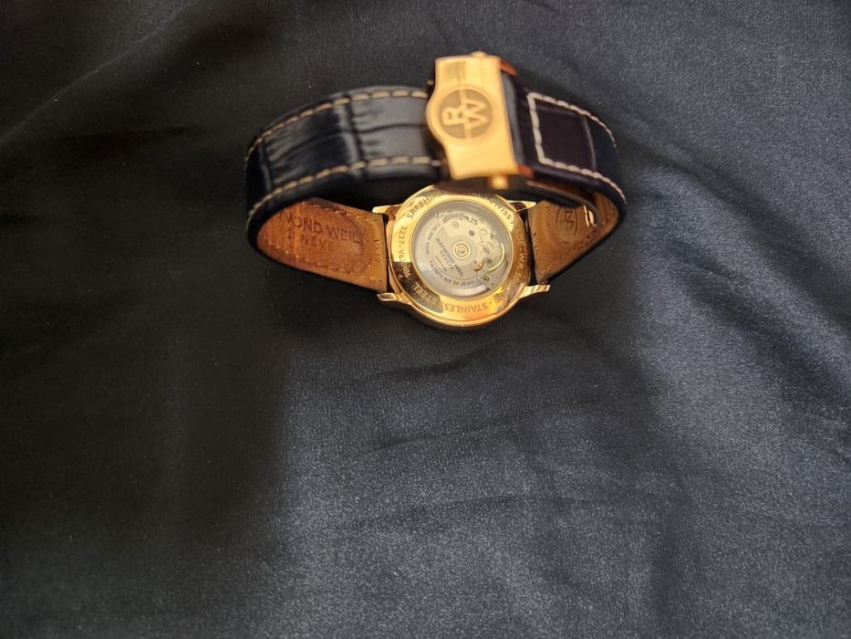 Ceas raymond weil 2237 v30486 automatic suflat cu aur