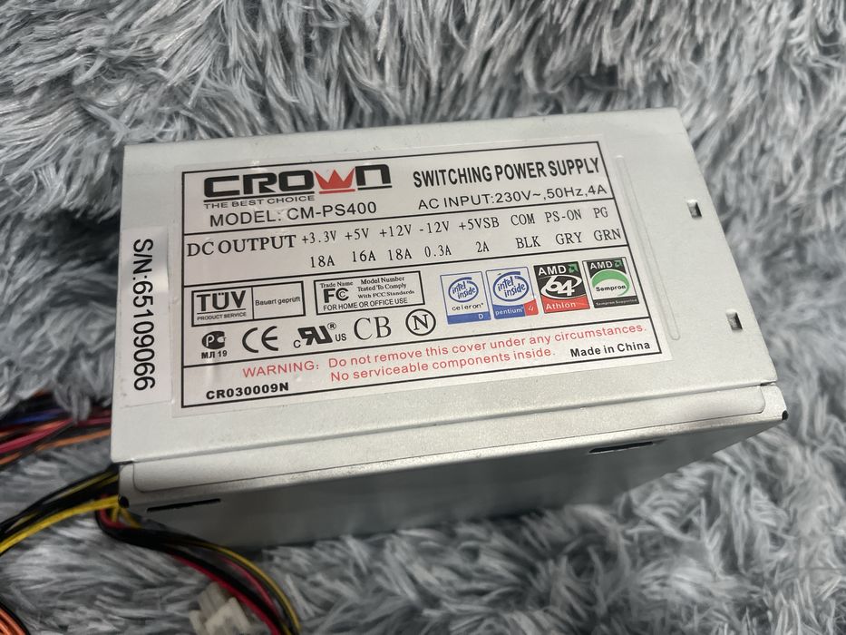 Блок питания 400w