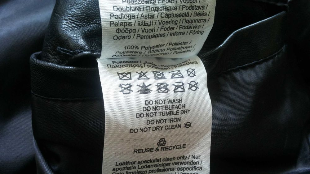 Jack & Jones JPRBEAM LEATHER Jacket Размер M яке естествена агнешка кожа 29-62