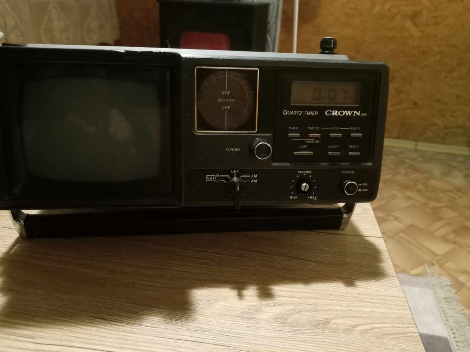 Ретро радио, телевизор.