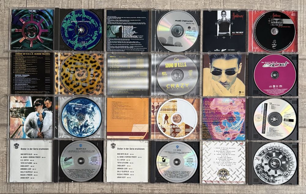 Pachet cd Eurodance 32 - Haddaway/Cool Cut/Snow/Bad Boys Blue/CC Catch