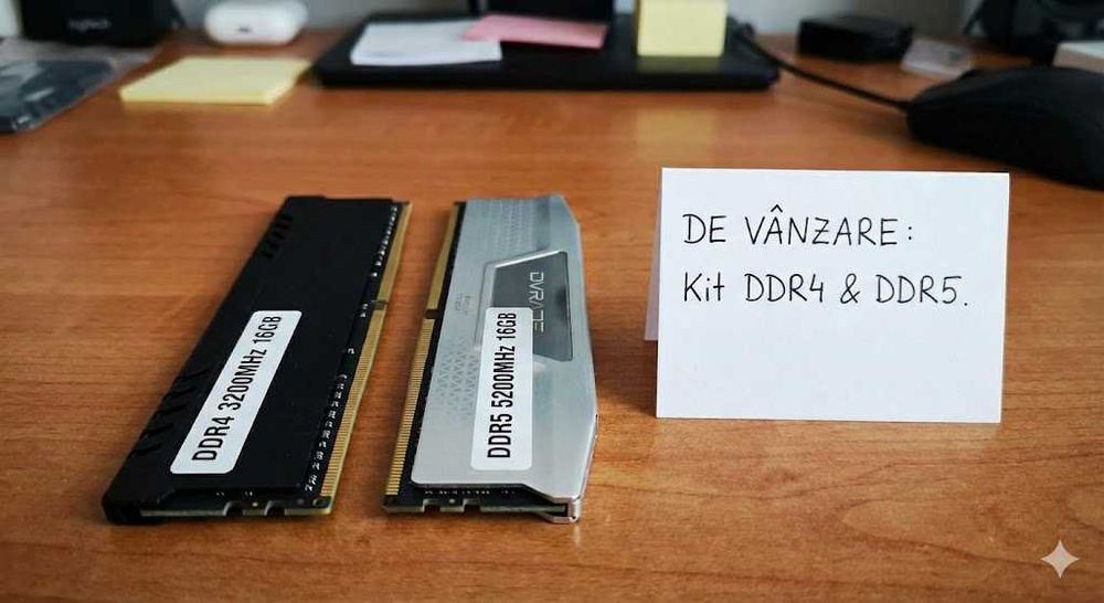 DDR4 32GB/16GB/8GB, Ram Laptop/PC-3200MHZ noi sigilati