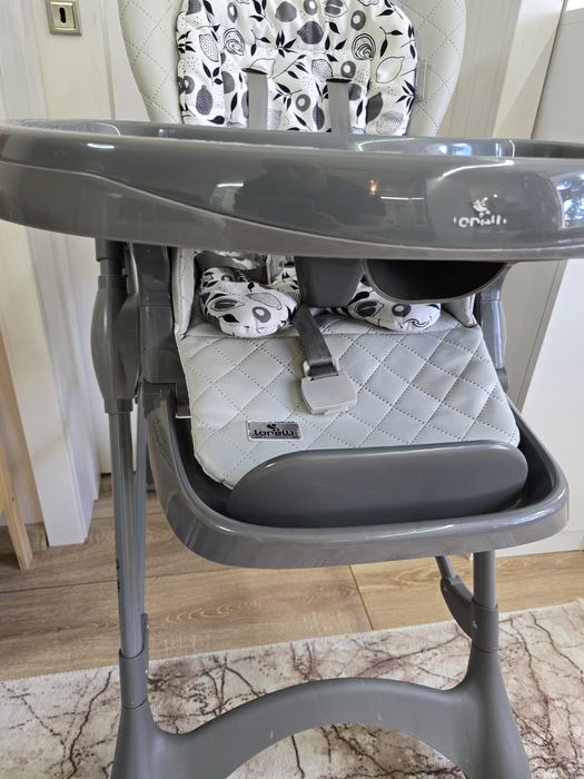 Стол за хранене Lorelli Bellissimo Cool Grey PU Leathe