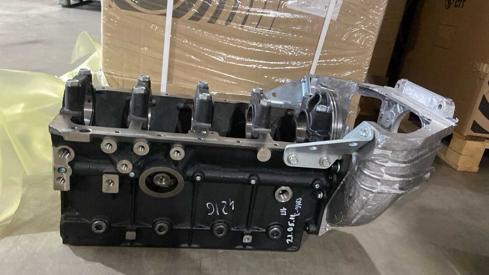 блок на газель чугунный