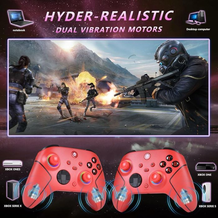 Controller wireless Xbox compatibil cu Series X/S & One – Controller wireless