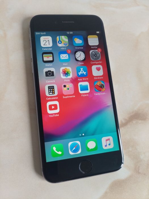 [6] Vând Apple iPhone 6 gri Neverlocked [funcțional] //poze reale