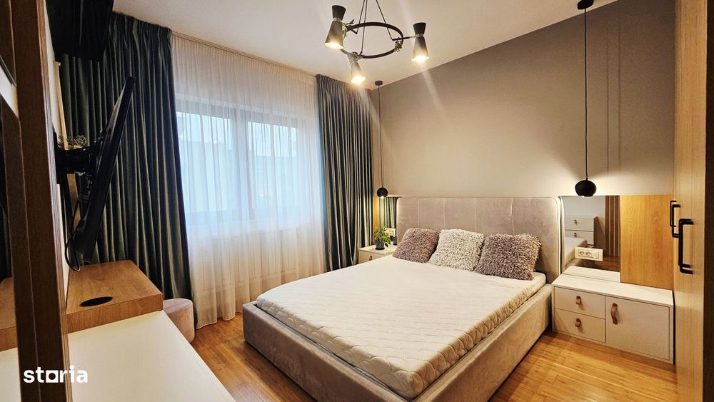 Apartament 2 camere |Metrou 3 min|Prima Inchiriere | Bloc nou |Parcare