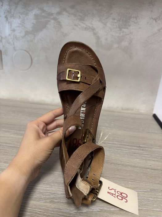 Sandale piele dama , AS Polo, marime 37