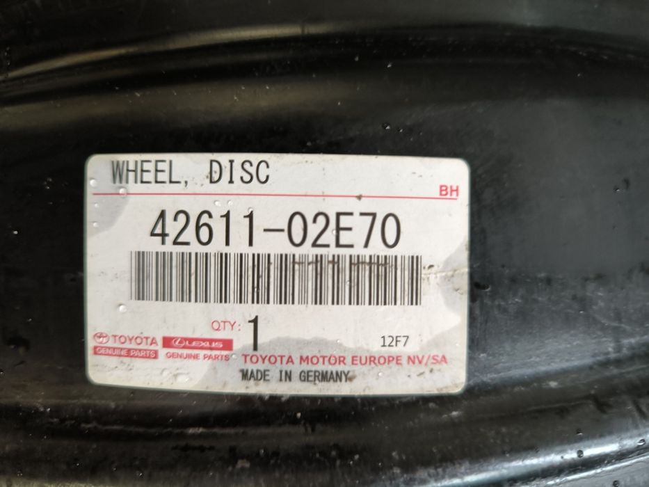 Vând jante  16 originale Toyota, accesorii portiera stângă față